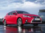 Lexus CT200h F-Sport 2014 года (UK)
